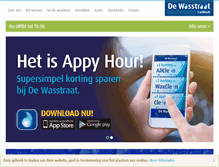 Tablet Screenshot of dewasstraat.be